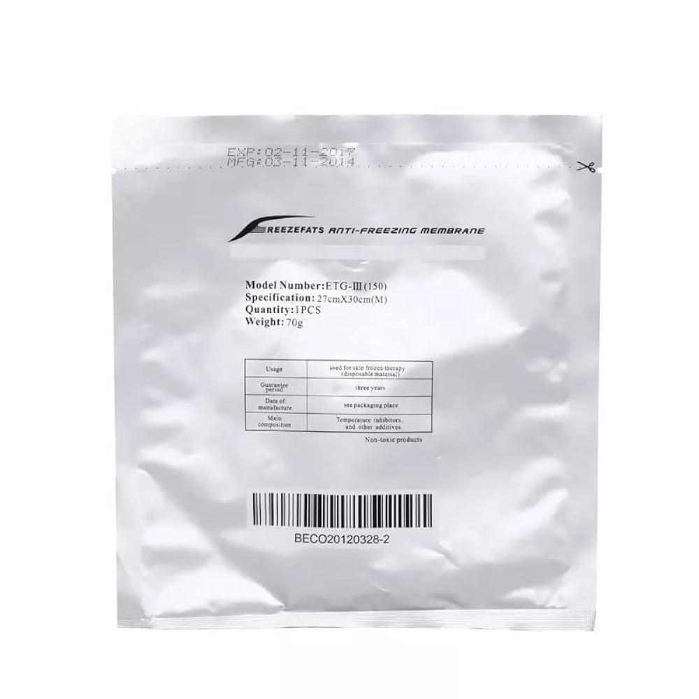 Fedtfrysningsmembran 27x30 cm, Freezefats, 70 gram