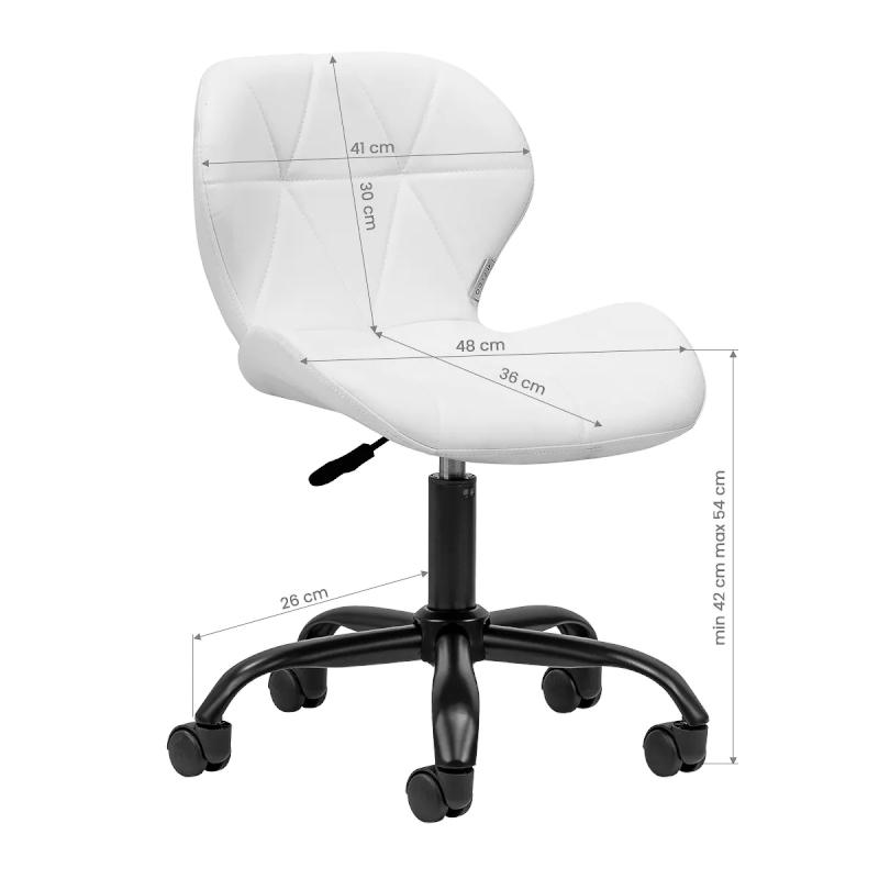 Behandlerstol, Bonito RT-17C, Hvid
