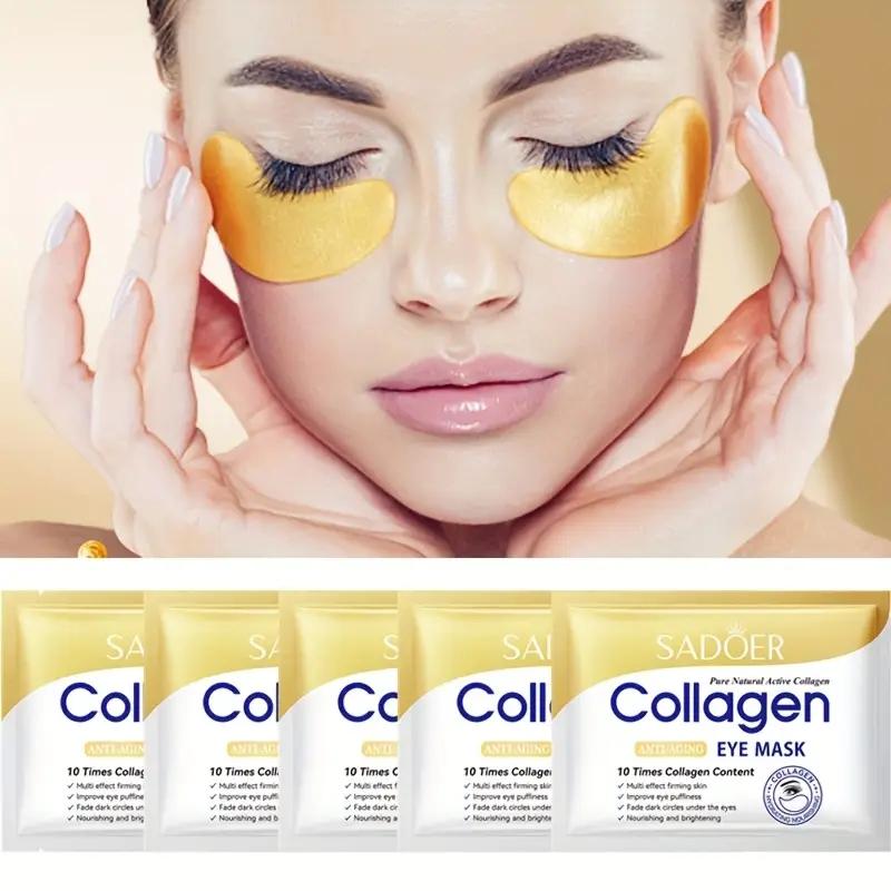 Collagen øjenmaske, 5 sæt, SADOER