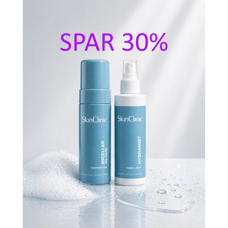 SkinClinic Hydramist + Micellar Cloud SAMPAK, Spar 30%