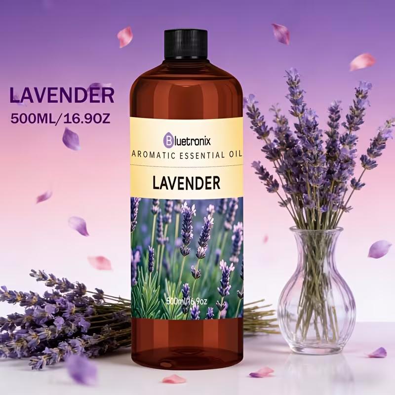Lavender Essential Oil, 500 ml æterisk olie