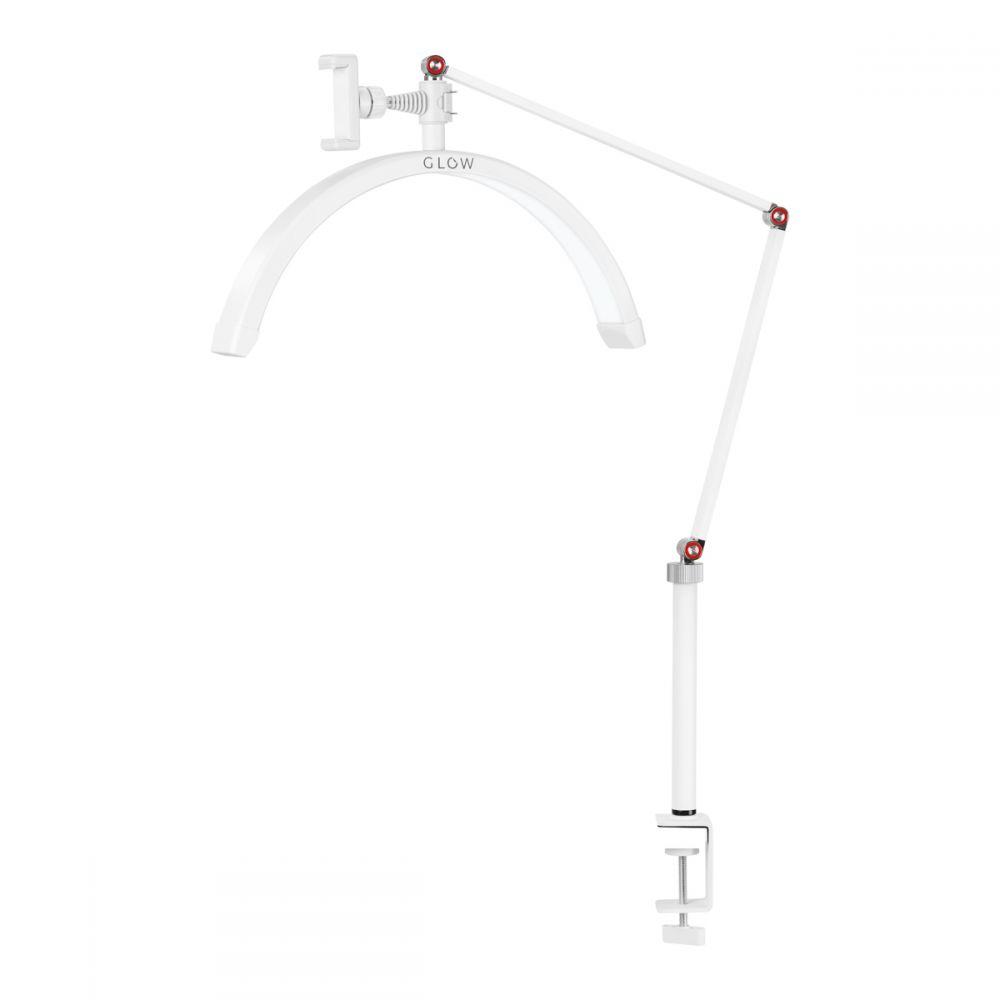 LUNA X3 Half Moon LED-lampe til bord, Hvid