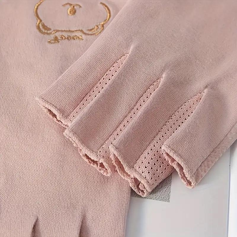 UV-beskyttelseshandsker til neglebehandling, pink