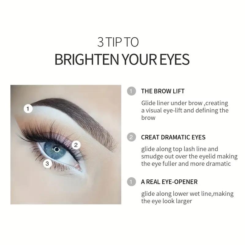 Hvid Eyeliner Blyant, 1 styk