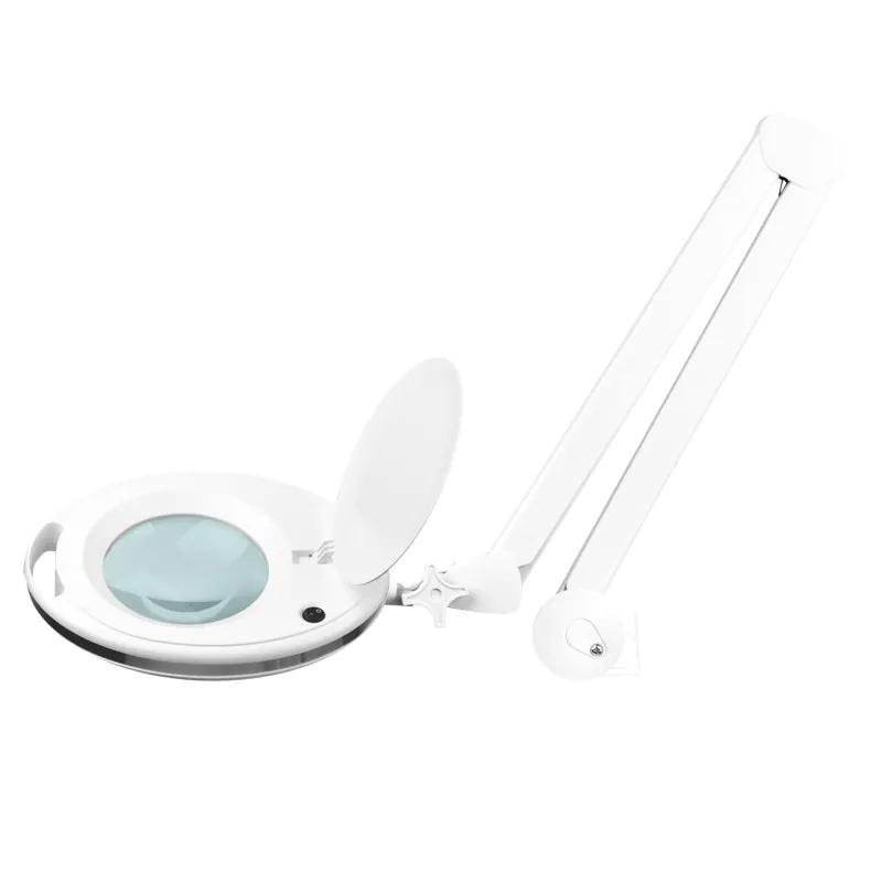 LED Luplampe til bord, Hvid, 5 diopter, Supreme 6027