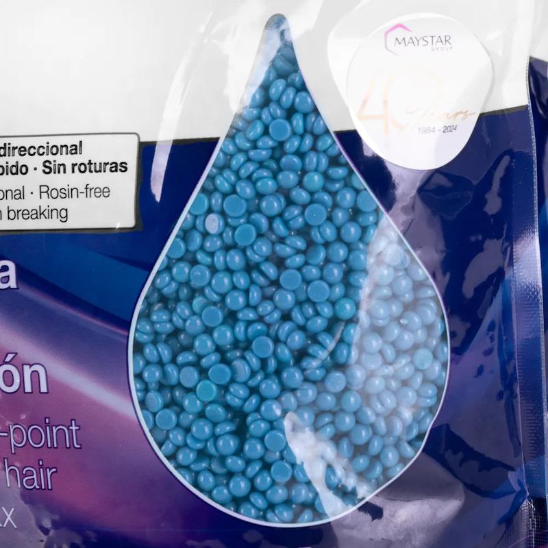 Depilflax 100 perlevoks, Ultraflex blå, 1 kg.