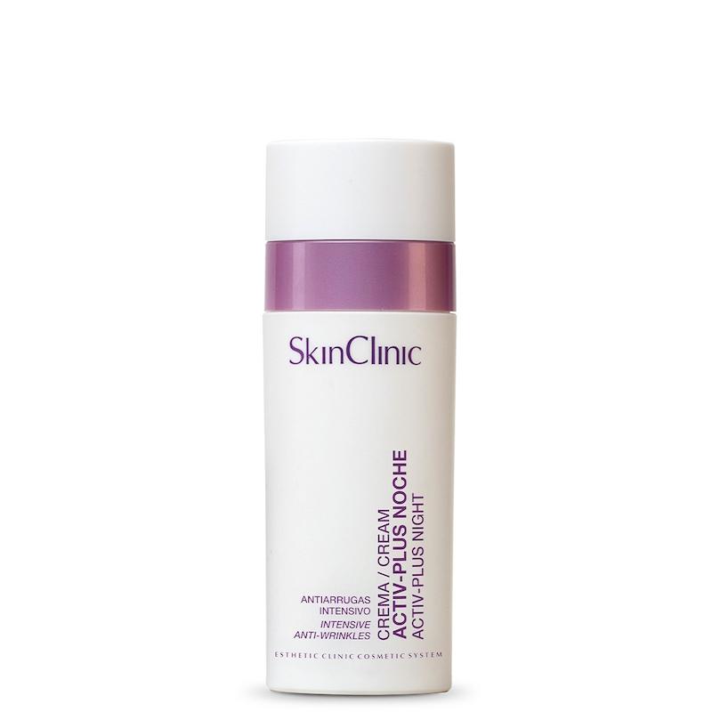 SkinClinic Activ-Plus Night Cream, 50 ml. Effektiv anti-aging natcreme mod rynker og fine linjer.