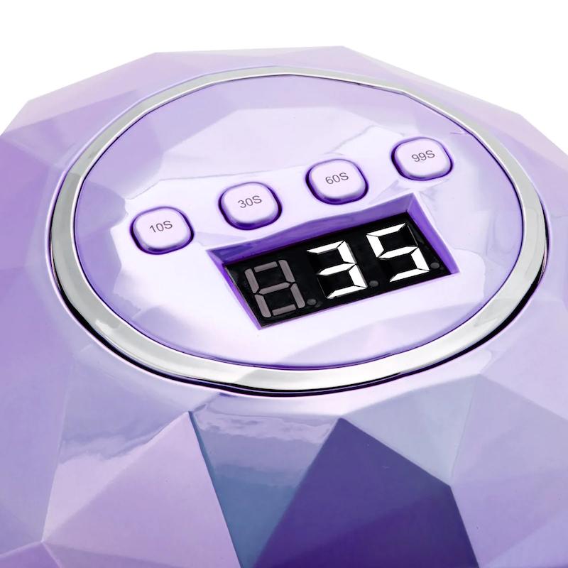 UV-lampe til gellak, lilla, GLOW 86W