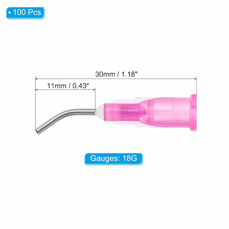 Buet kanyle til påføring af serum, 18G, 100 stk