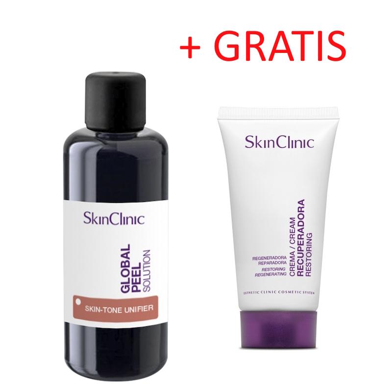 SkinClinic Global Peel Solution + Gratis Restoring Cream