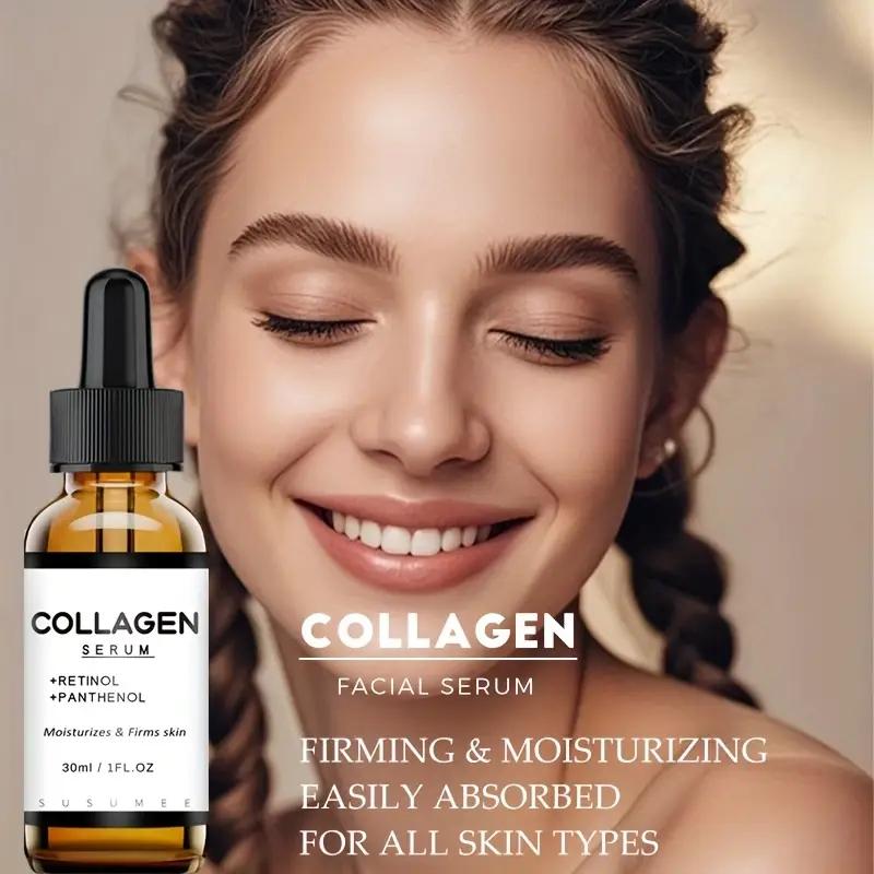 Collagen serum med Retinol, Panthenol og Centella Asiatica, 30 ml