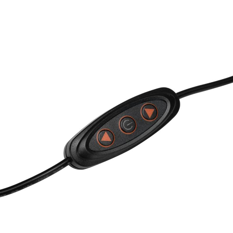 GLOW ARCHE II Half Moon LED-lampe, Brun