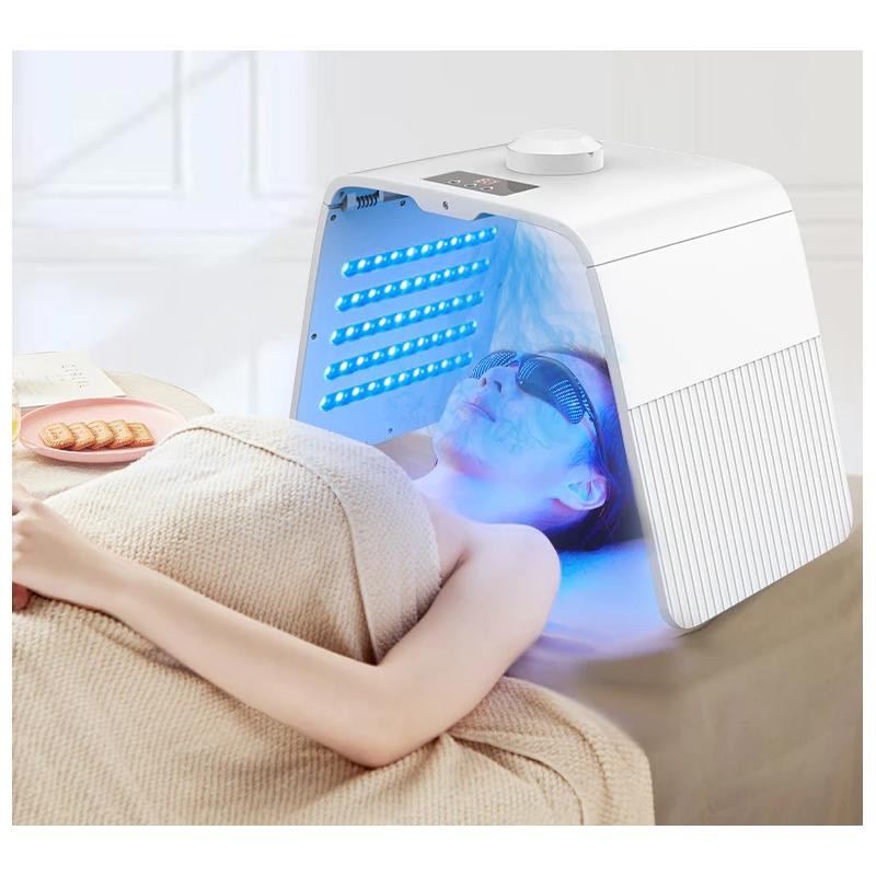 Lysterapi apparat med spray og 7 farver, Foldbar