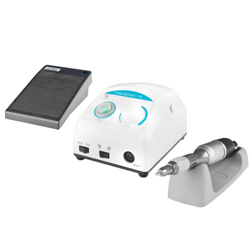 Saeyang Marathon N7 Micromotor / fræsemaskine inkl. fodpedal. 40.000 rpm.