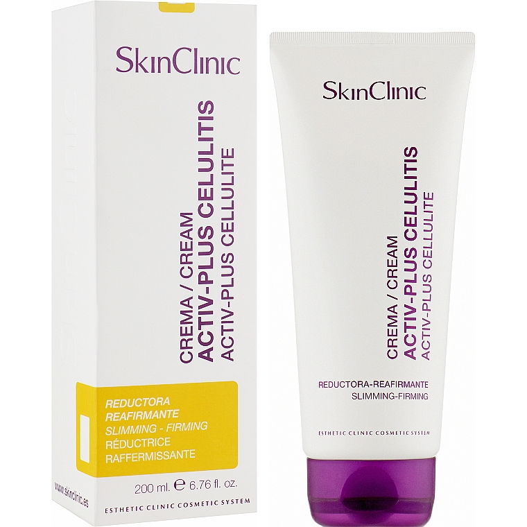 SkinClinic Activ-Plus Cellulite Cream, 500 ml. Reducerer appelsinhud.