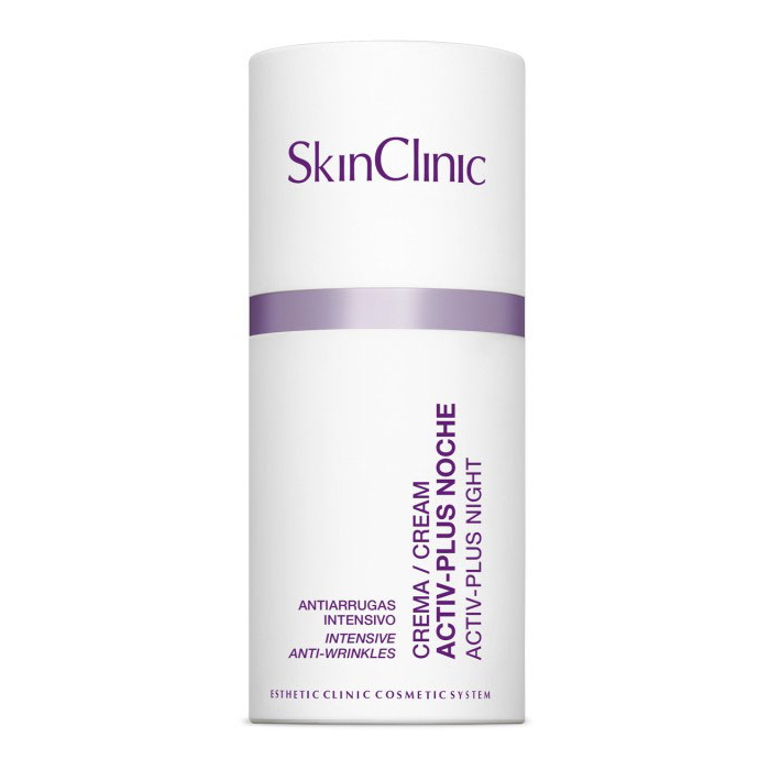 SkinClinic Activ-Plus Night Cream, 50 ml. Effektiv anti-aging natcreme mod rynker og fine linjer.