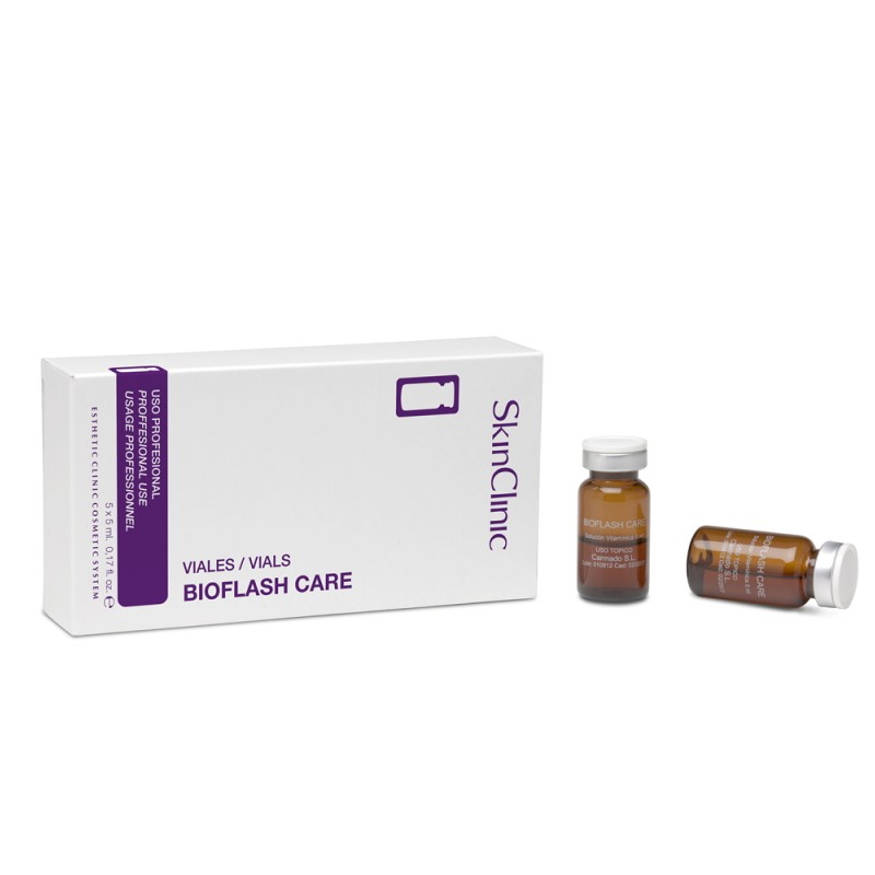 SkinClinic Bioflash Care Vial, 5 x 5 ml hætteglas
