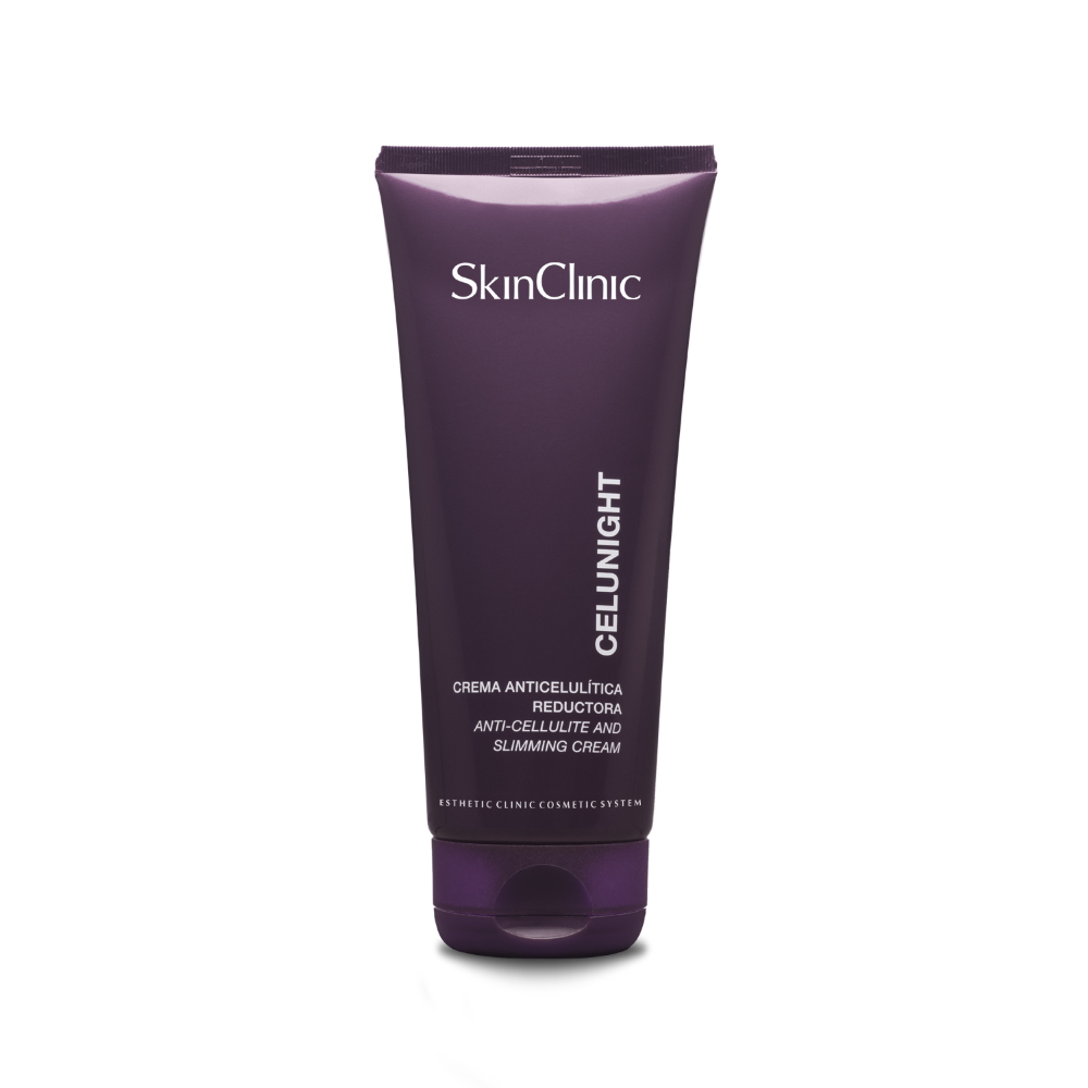 SkinClinic Celunight, 200 ml, Intensiv anti-cellulite, opstrammende og slankende creme.