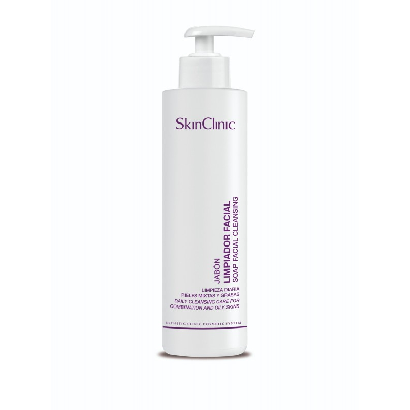 Facial Cleansing Soap, 250 ml, SkinClinic, Rensesæbe til ansigt