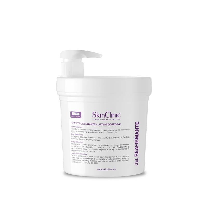 SkinClinic Firming Gel, 1000 ml, Opstrammende gel med Collagen og Elastin