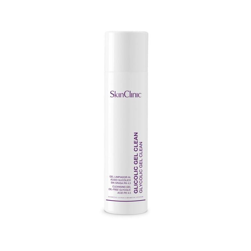 Glycolic Gel Clean, 200 ml, SkinClinic. Rense-gel med Frugtsyre