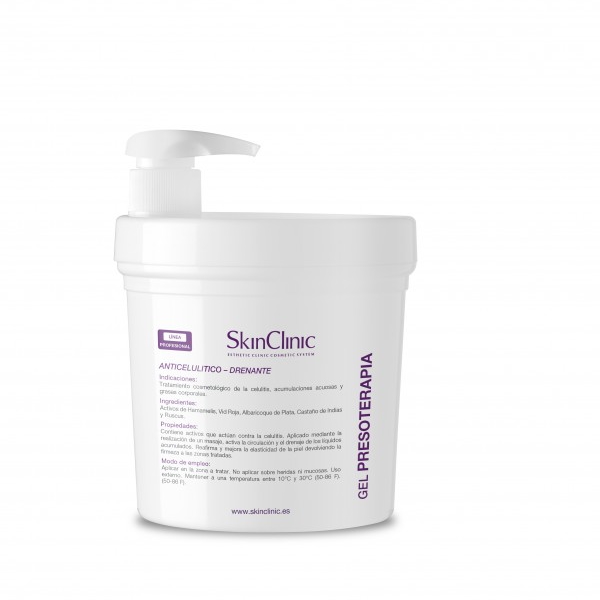 SkinClinic Pressotherapy Gel, 1000 ml. Gel til behandling med pressoterapi.