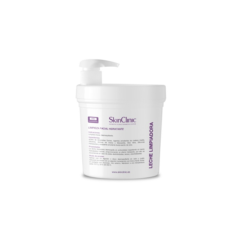 SkinClinic Cleansing Milk, Rensemælk, 1000 ml
