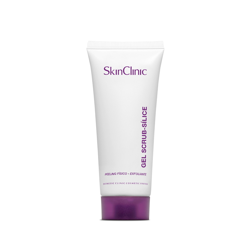 SkinClinic Silica Gel Scrub, 60 ml, til ansigt med Calcium nanokrystaller
