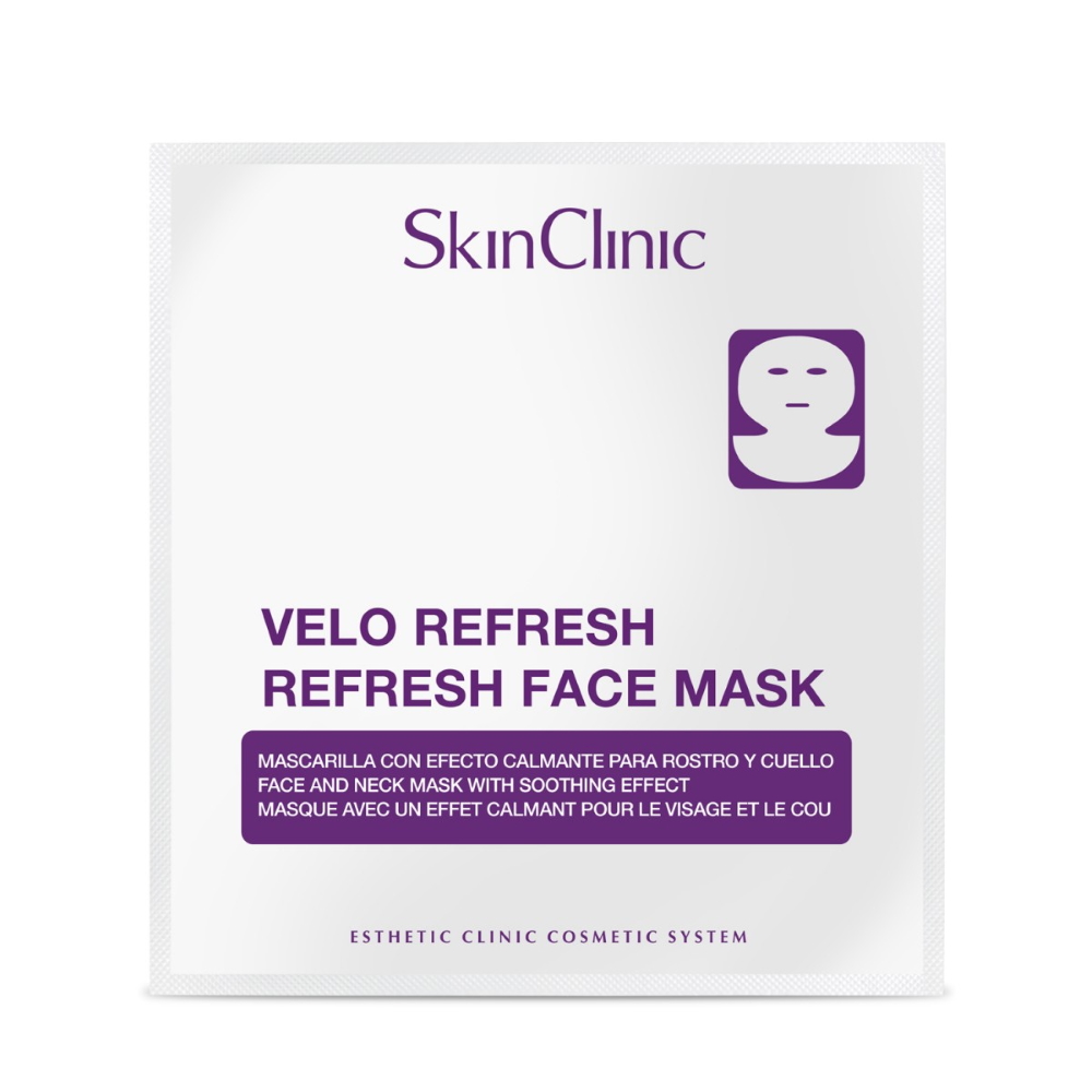 SkinClinic Velo Refresh Face Mask, Sheet mask, 1 stk