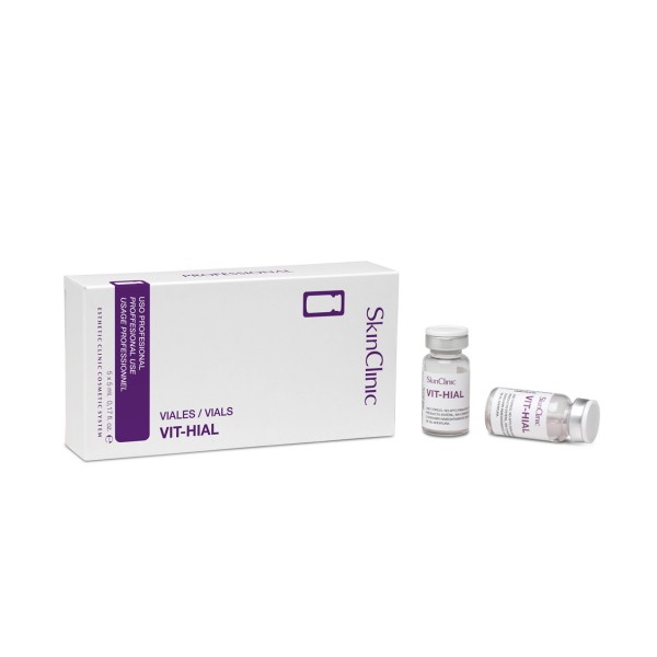 SkinClinic VIT-HIAL Vial med vitaminer, mineraler og aminosyrer, 5 x 5 ml hætteglas