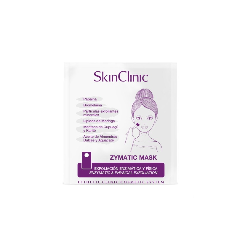 SkinClinic Zymatic Mask, Exfolierende enzym maske, 5 ml sachet