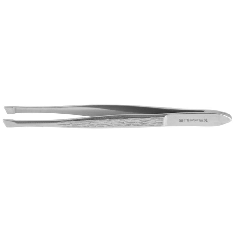 Skrå pincet, 8 cm, Snippex