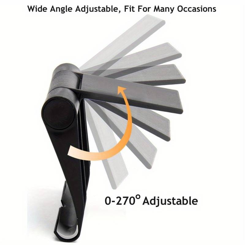 Tablet og mobilholder, sort